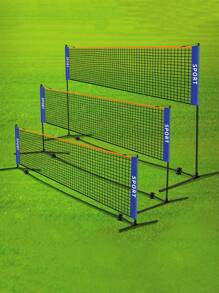 1pc Portable Badminton Net, Professional Level For Home, Indoor And Outdoor Use (Not Including Stand) - Multicolor - View 1