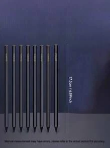 黑色木质铅笔、学生用无铅 HB 铅笔、考试用铅笔、家用书写铅笔、学校用书写铅笔、开学季用书写铅笔、生日礼物、开学奖励用书写铅笔 - 彩色 - 查看 10