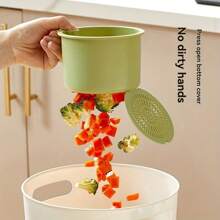 1/2pcs Household Hanging Drain Basket, Kitchen Sink Residue, Anti Clogging, Anti Odor, Anti Insect Universal Filter Screen, Drain Water Without Dirtying Hands