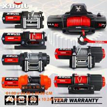 High-Performance 12V Electric Winch With 12000LBS Capacity, Synthetic Rope, And Wireless Remote For 4WD & 4X4 Vehicles & Trailers