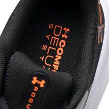 Under Armour Charged Rogue 5 Running Shoes, Breathable Cushioned Men's Sneakers For Fitness Workout - Black - View 6
