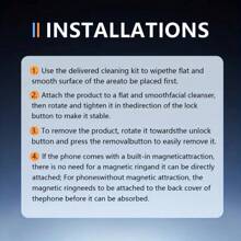 Car-Mounted Mobile Phone Bracket Portable Travel Mobile Phone Magnetic Bracket Rotating Foldable Double-Sided Suction Bracket With Suction Car-Mounted Vacuum Suction Bracket
