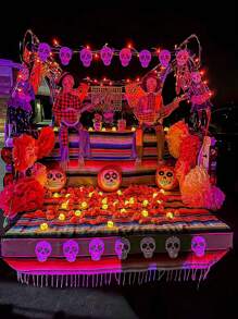 12 piezas - Velas de té LED sin llama a batería, vela electrónica de simulación LED flamé, luz decorativa para mesa para fiesta, boda, cumpleaños, vacaciones y propuesta de matrimonio, lámpara de atmósfera romántica para decoración de mesa de boda y restaurante, campamento, aniversario, decoración central de la mesa, funeraria, Halloween, Navidad, Decoración de Halloween