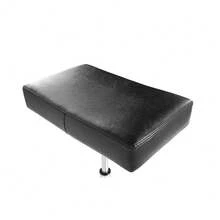 Taburete giratorio con ruedas, ajustable en altura, resistente, para oficina, hogar, escritorio, mostrador, salón (Negro) (Negro, sin) - Multicolor - Ver 6