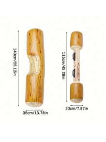 2 piezas/4 piezas Aros de natación con textura de madera para fiesta de piscina, flotadores gruesos para canoa/bote de adultos, artículos esenciales de playa, accesorios de playa