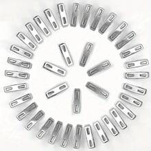 20pcs/Set Stainless Steel,  Multi Functional, Strong Clamping Force, Multi-Function, Load Resistant, Multi Piece Set Clothespin,  Clothes Peg For Laundry Room, Wardrobe, Room, Bathroom, Photo Wall, Student Dorm, Home Dress Pants Shoes Jeans Boots Skirt, Beachwear, Spring, Minimalist, Summer Tops, For Mother's Day, Gift For My Mother - Multicolor - View 10