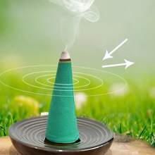 60/122pcs Lemongrass Fragrance Cones, Suitable For Yoga, Meditation, Outdoor Patio, Camping, Hiking, Aromatherapy, Home Decor Indoor & Bathroom