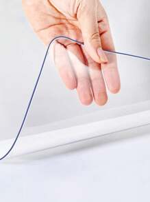 1 covoraș protector transparent din PVC, design dreptunghiular simplu, grosime de 1,0 mm/1,5 mm/2,0 mm, potrivit pentru măsuță de cafea, noptieră, masă, birou de calculator, birou de birou și diverse suprafețe de mobilier, versatil pentru toate anotimpurile