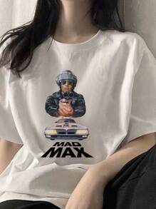 Women T-Shirts - 白色 - 查看 1
