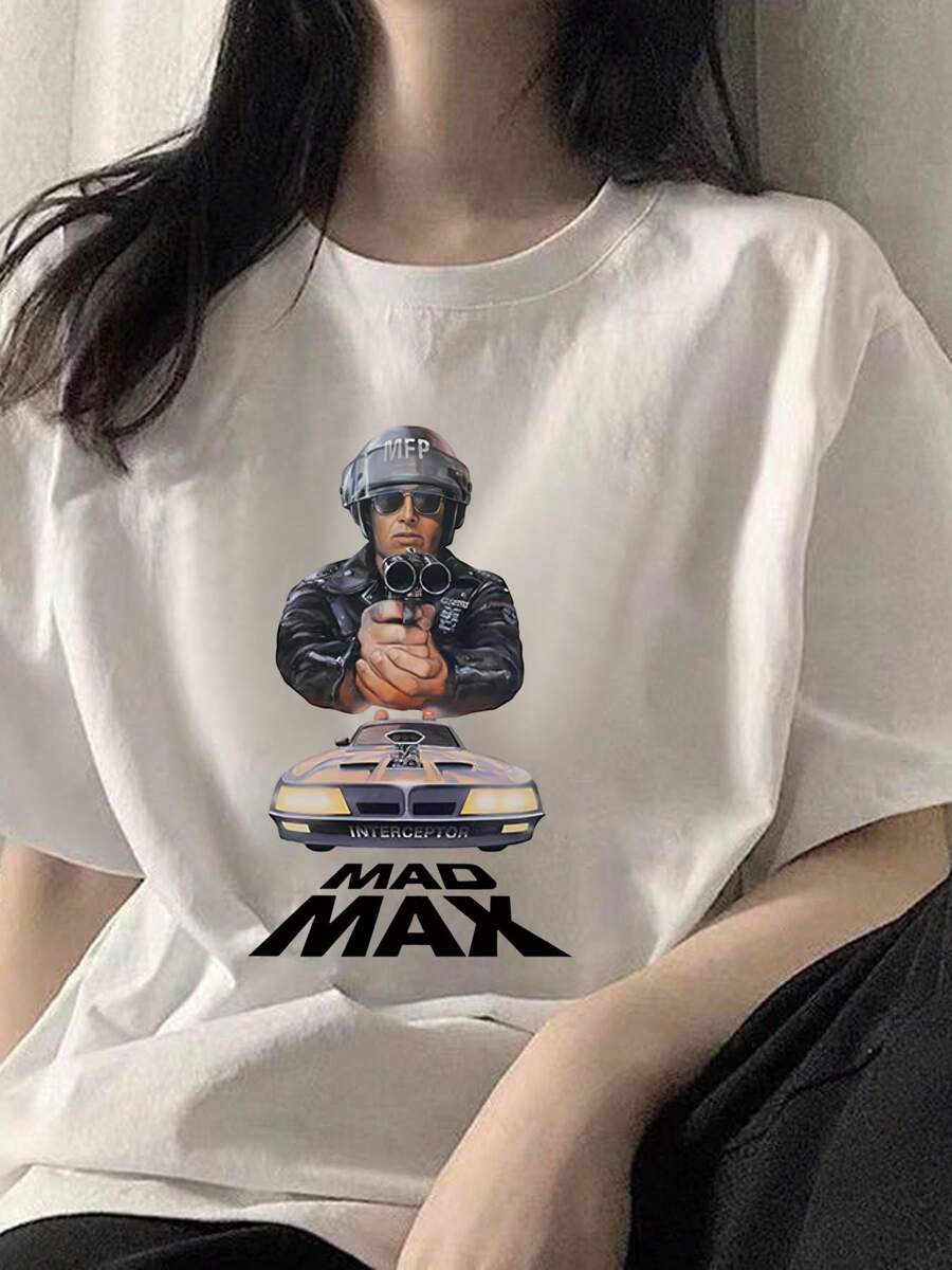 Women T-Shirts - 白色 - 查看 1