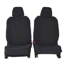 Custom Fit Jacquard Seat Covers For Nissan Frontier Dual Cab (2007-2020) - Durable, Stylish Protection