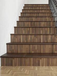 1 Roll Vintage Wood Grain Peel And Stick Wallpaper, Waterproof, Removable Self-Adhesive Wall Paper, Suitable For Cabinet, Desk, Wall, Tile (15.76in*197in) - Multicolor - View 8