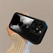 [Teléfono] Este teléfono con temática de Peggy Brinders presenta un elegante acabado mate y una textura única en forma de escalera. Ofrece un agarre cómodo y es compatible con varios modelos, incluidos los más recientes. Es para amigos, pareja o familia - Negro - Ver 7