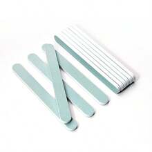 [3-Side & Green White]Nail File Buffers Set, 5/10/20/40PCS 100/180 Grit Nail Art Tools, Long Lasting Manicure/Artificial Nail Files For Beginners Practice - Multicolor - View 5