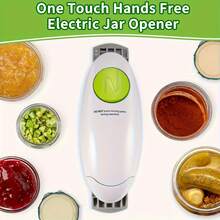 1 Piece Electric Can And Bottle Opener, Single Button Automatic Lid Removal And Secure Closure - Battery Powered Kitchen Utensil, Easy To Hold Almost All Sizes Of Cans And Bottles, Kitchen Aid, Sturdy And Durable(Batteries Not Included) - Multicolor - View 3