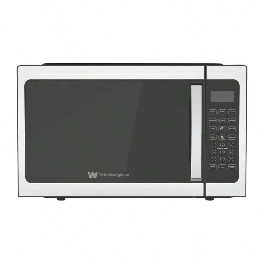HORNO DE MICROONDAS WHITE WESTINGHOUSE 1.5 PIES CUBICOS GRIS WWCMV14042WES - Tipo de Enchufe A USA (110-127V) - Ver 1