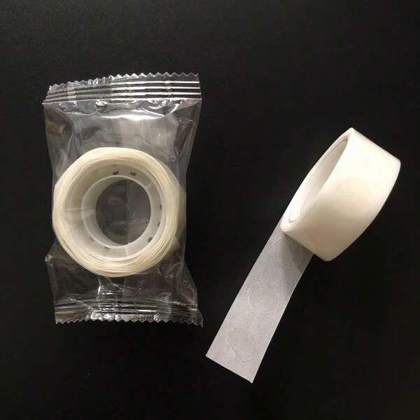 400pcs Transparent Balloon Glue Points (100pcs/Roll), Movable Glue Points Double-Sided Glue Tape, Suitable For Scrapbooking, Party, Wedding, Balloon Decoration