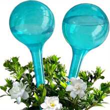 Slouchy Plant Potted Garden Water Dispenser Drip Automatic Watering Plastic Ball Indoor And Outdoor Flower Pot Bulb Watering Ball Tip Drip Irrigation Device Self Watering Plastic Irrigation Ball, General Plant Watering Pile, Suitable For Indoor And Outdoor Flowers And Vegetables, Automatic Drip Irrigation System