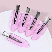 4pcs Simple Hair Clips, Ideal Hair Accessory Gift For Girls, Suitable For Celebrations And Gatherings - Multicolor - View 19