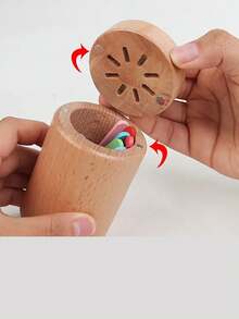 8 حبات أطقم أدلاء تصنيف ملونة للأطفال، كتل خشبية جميلة للألعاب التعليمية، مناسبة لتمييز الألوان، التنسيق بين اليد والعين والتطور الحسي، أنشطة عائلية وهدايا أعياد الميلاد