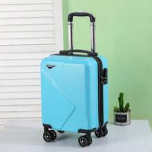 2025 New Lightweight Carry-On Luggage With Spinner Wheels And Combination Lock, 16-Inch, Suitable For Men And Women, Ideal Travel Suitcase Bag For School School Accessories School Stuff