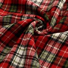 1 pièce Tissu écossais de Noël - 57 x 19,68 pouces (145 x 50 cm) Tissu à carreaux charmant teint en fils pour artisanat DIY, couture, patchwork - Multicolore - Voir 5