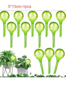 Slouchy Plant Potted Garden Water Dispenser Drip Automatic Watering Plastic Ball Indoor And Outdoor Flower Pot Bulb Watering Ball Tip Drip Irrigation Device Self Watering Plastic Irrigation Ball, General Plant Watering Pile, Suitable For Indoor And Outdoor Flowers And Vegetables, Automatic Drip Irrigation System