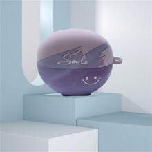 Vỏ hộp đựng tai nghe Apple Gradient Graffiti Ink Painting Freebuds6i/5i/4i, Phù hợp với FreeClip 3/4/5, Vỏ bảo vệ silicon tối giản Freebuds5, Vỏ chống rơi SE2 - Màu tím - Xem 9