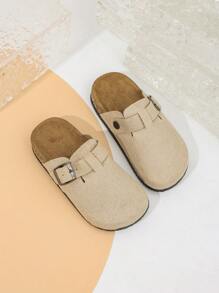 1 Paio di ciabatte da ragazza di colore unito, traspiranti, leggere e multifunzionali, adatte per interno ed esterno, per tutte le stagioni (primavera, estate, autunno), eleganti e alla moda ciabatte casual da interno