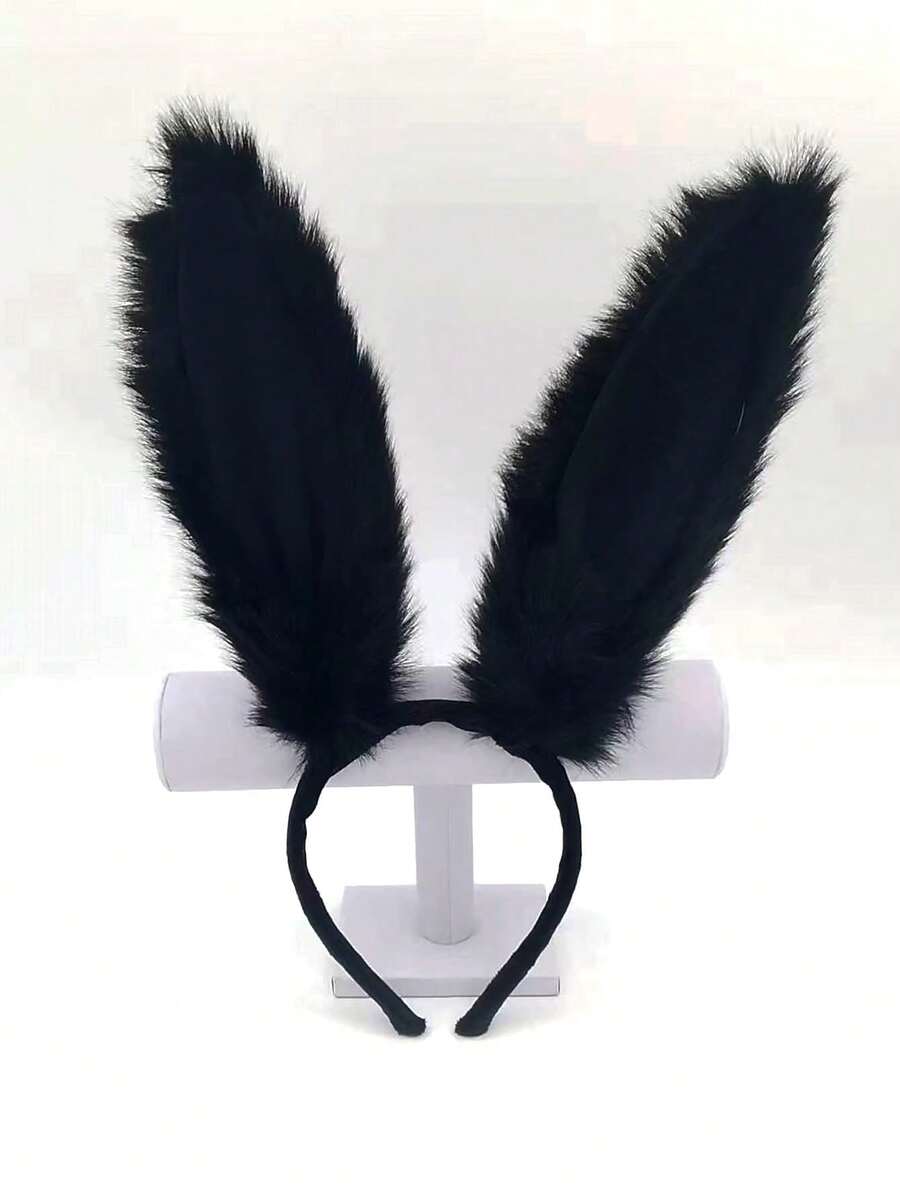 1pc Fashionable Unique Extra Long Rabbit Ear Headband