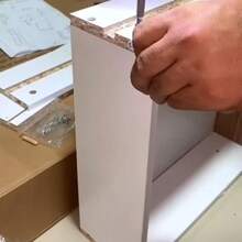 Mueble para TV Rack Moderno, Centro de Entretenimiento con Cajones y Entrepaños Organizadores, Mueble TV Nórdico Color Blanco y Madera Beige - 1 - Ver 7