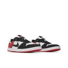 Nike SB Alleyoop Suede Wrap-Around Non-Slip Low-Top Skateboarding Shoes, Black/White/Red, For Men - Black, White and Red - View 3