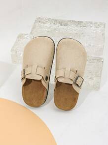 1 Paio di ciabatte da ragazza di colore unito, traspiranti, leggere e multifunzionali, adatte per interno ed esterno, per tutte le stagioni (primavera, estate, autunno), eleganti e alla moda ciabatte casual da interno