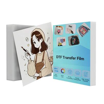 30 Sheets DTF Transfer Film A3 - Double-Sided Matte, Clear PET Paper For Heat Transfer