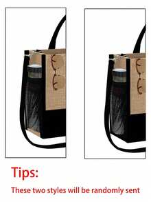 女士沙滩托特包套装，印有“Please”字样的帆布沙滩配饰包，适合婚礼、生日和节日。它是送给女性、母亲、老师、朋友、伴娘、学生和返校季的绝佳礼物。它是一款大容量包袋，适合周末度假、沙滩活动、短途旅行、旅行包，以及送给朋友的个性化生日礼物。 - 彩色 - 查看 8