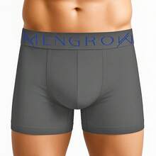 Kit 10 Microfiber Boxer Briefs Men's Box Adult Seamless Underwear Original Mengrow Wholesale - Clasificado - Ver 9