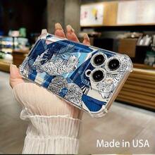 Funda con diseño de cerezas y flores coloridas, compatible con phone 12, 13, 14, 15, 16 Pro, X, XS y 11 - transparente - Ver 5