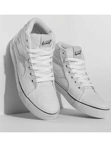 Women's Casual High Top Sneakers Vowels Sk8 New Release - White - View 6