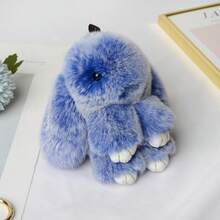 1 Handmade Plush Rabbit, Soft And Fluffy, With A Comfortable Touch, The Perfect Gift For Birthdays And Holidays To Give To Friends. - 彩色 - 查看 6