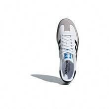 Adidas Giày trượt ván cổ thấp Originals Samba OG, Mặt trên mềm mại, Thoải mái, Unisex, Đen/Trắng/Xám - trắng - Xem 5