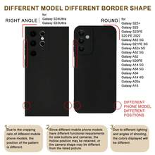 Funda Ultra-Delgada a Prueba de Golpes y Resistente a las Manchas, Funda de Teléfono Transparente con Patrón Floral Azul Adecuada para Galaxy S24 Ultra/S24 Plus/S24/S23 Ultra/S23 FE/A55/A54/A53/A52/A52S/A51/A50/A50S/A35/A34/A33/A32/A24/A23/A22/A21S/A20/A20S/A15/A14/A13/A12/A10S/A05S/A05/A03S/A03, Funda de Teléfono Minimalista y Premium - 1 pieza - Ver 4