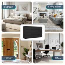 12 Drawer Dresser For Bedroom, Wide Chest Of Drawers, Long Storage Cabinet, For Living Room, Bedroom, TV Room, Entryway Furniture - 黑色 - 查看 8