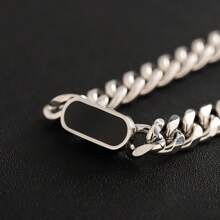 1 Stück Punk & Hip-Hop Stil Edelstahl Armband, geeignet für Männer zum Tragen auf Partys oder als Geschenk für Brüder/Freunde