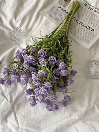 Rosimitationer Konstgjorda Blommor Heminredning, Alla hjärtans dag, Presentpresenter Födelsedagsexamen, För Bröllopsdekor, Heminredning