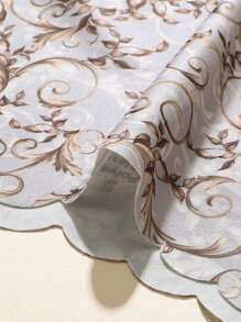 8 件女士无缝舒适柔软面料内裤，精美佩斯利印花设计 - 彩色 - 查看 6