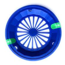 YQQ Reusable Plastic Paper Plate Holders Set Of 4 Blue Shade May VaryTANGYU - Blue - View 3