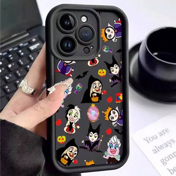 The Witch Queen Of Villains Robotics Drop-Proof Soft Case Non-Slip Phone Case  For I PHONE 7 8 11 12 13 14 15 16 X XR XS I PHONE 7 8 14 15 PLUS I PHONE 11 12 13 14 15 16 PRO MAX XS MAX Galaxy A03 A1 A12 A14 A15 A23 A25 A32 A35 A51 A53 A54 A55A71 S21 S22 S23 S24 S25 S30 4G 5G Galaxy A03S M40S Galaxy A13 S20 S20 S21 S22 S23 S24 S25 S30 PLUS FE LIE LITE ULTRA