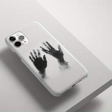 Funda para teléfono, 1 unidad, vintage, de alta gama, con diseño de rotura, mate premium, compatible con phone 16 Pro/15/14/13/12/11. - Blanco - Ver 2