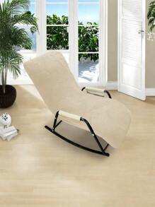 1 Stück Jacquard Schaukelstuhl Bezug Balkon Zuhause Lässig Mittagspause Liegestuhl Bezug elastische Luxus Liegestuhl Sofabezug für Wohnzimmer Terrasse