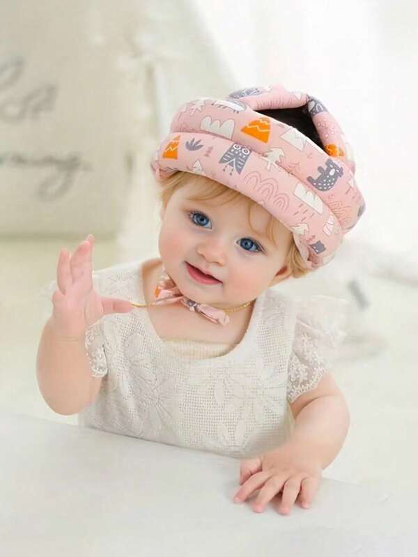 1pc Anti-Collision Baby Hat, 360° All-Around Baby Toddler Anti-Fall Head Protection Hat,Toddler Walking Safety Protection Hat,Children Learn Walking Crawling